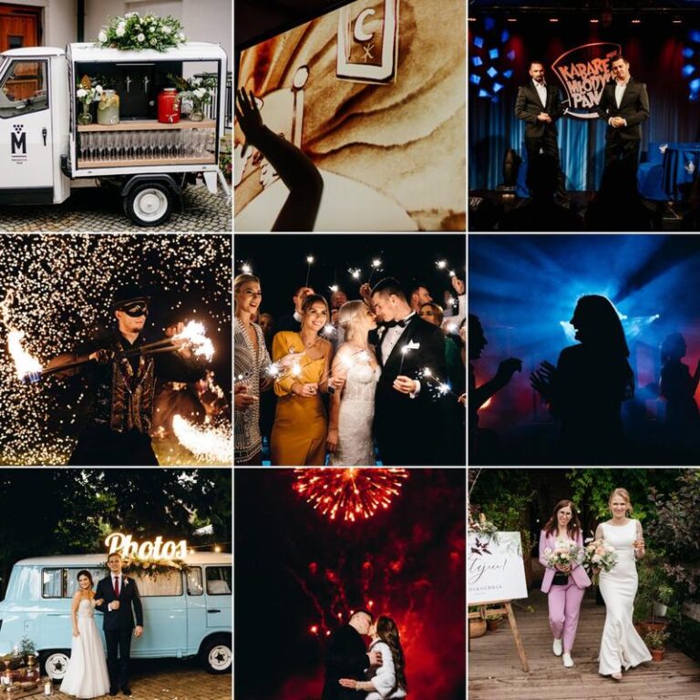 Magiczne atrakcje na wesela, które oczarują Twoich gości