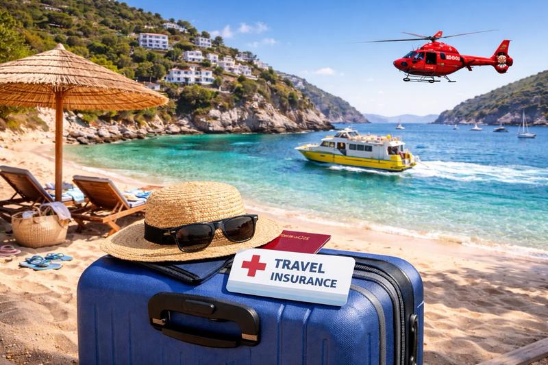 Pakowanie na wakacje w Grecji