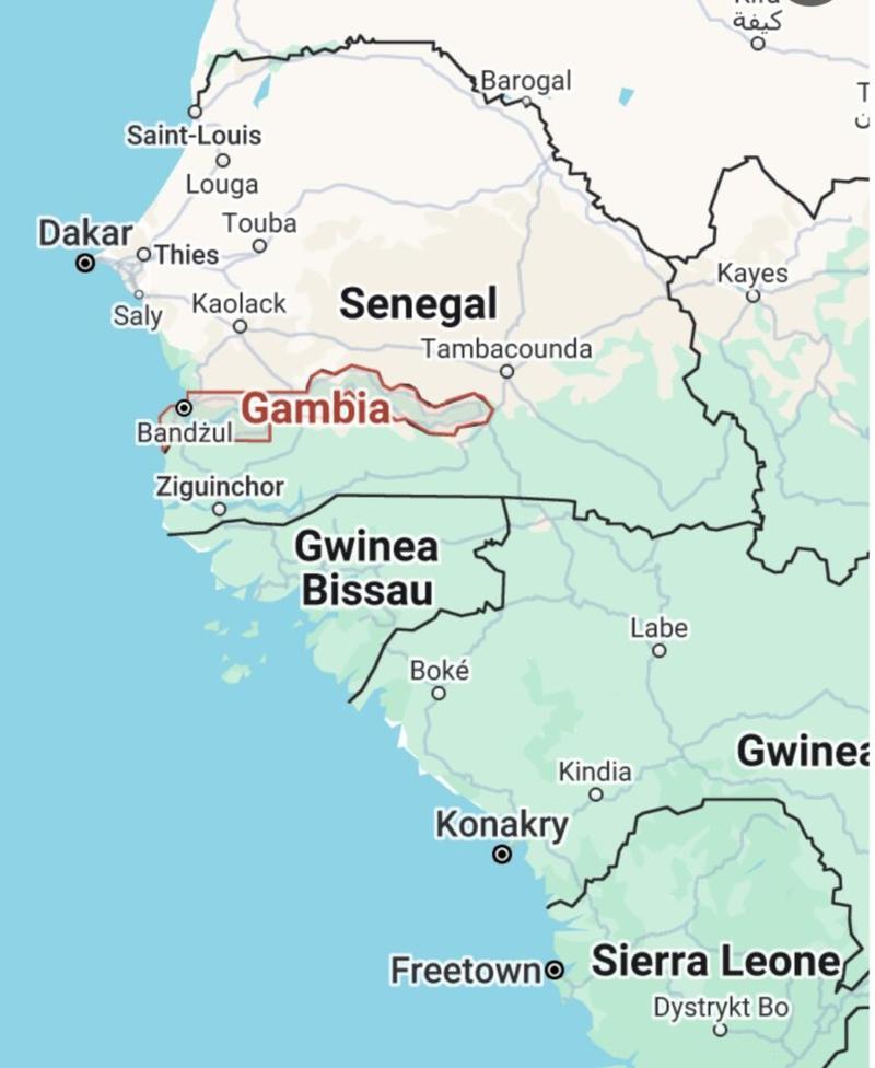 Sezon pogodowy w Gambii