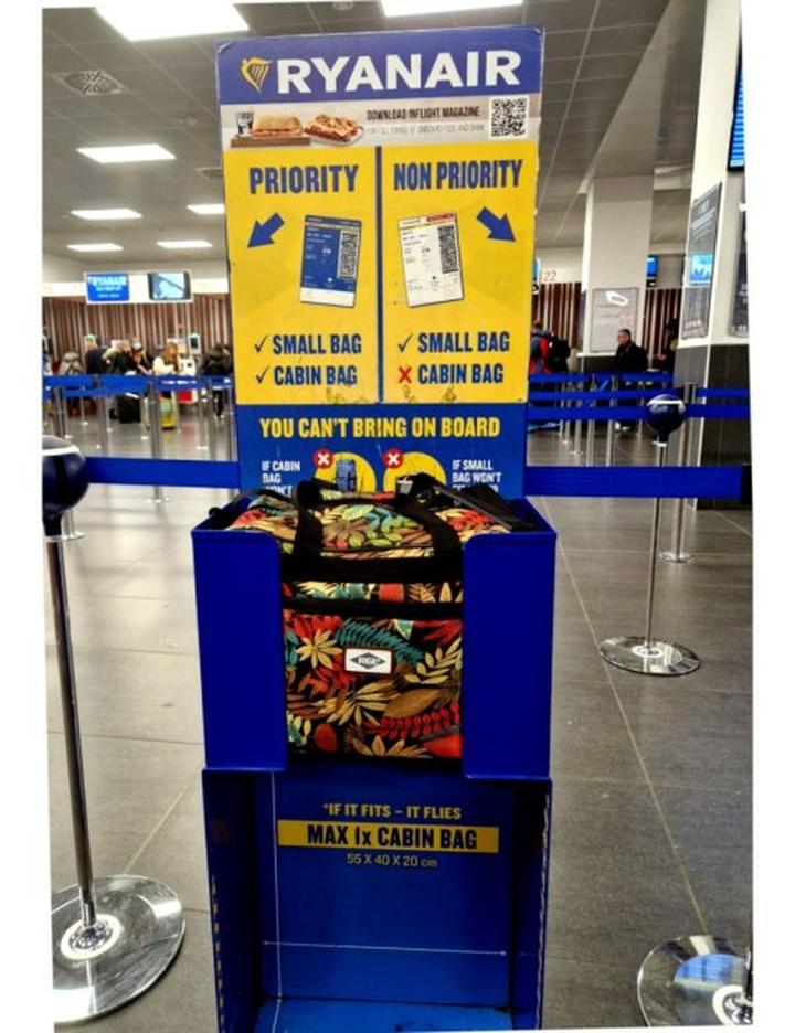 Bagaż podręczny Ryanair