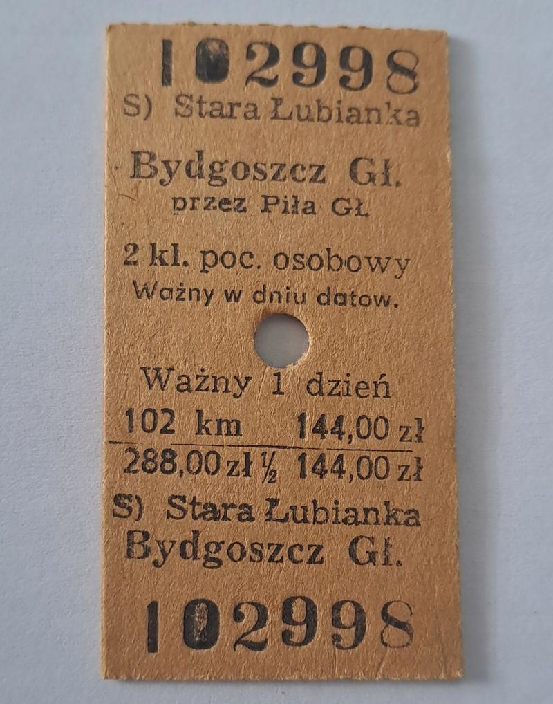 Bilet PKP na telefon