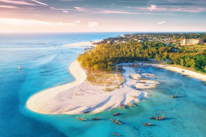 Czas lotu do Zanzibaru