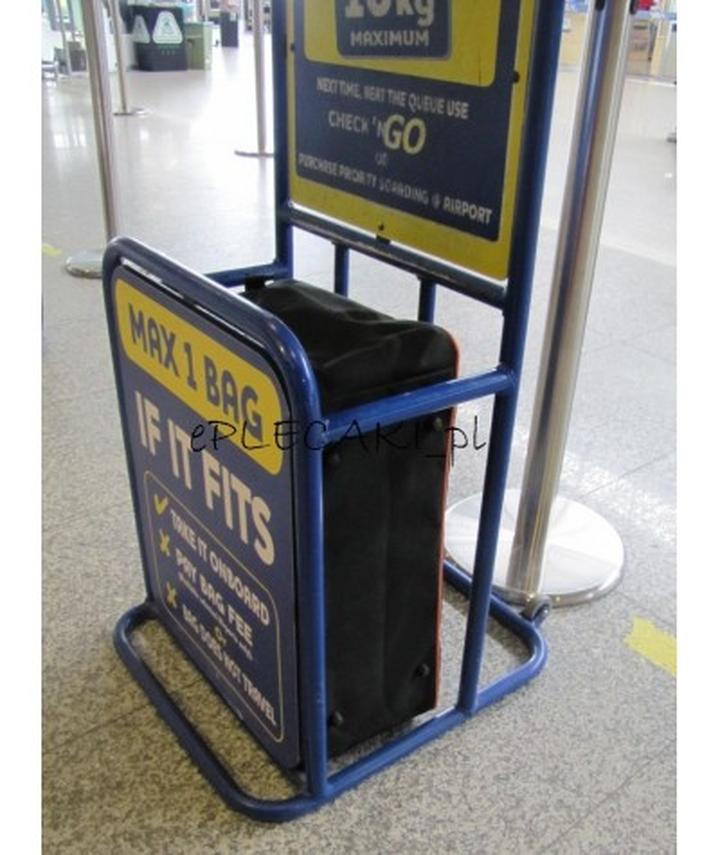 Wymiary i zasady bagażu Ryanair
