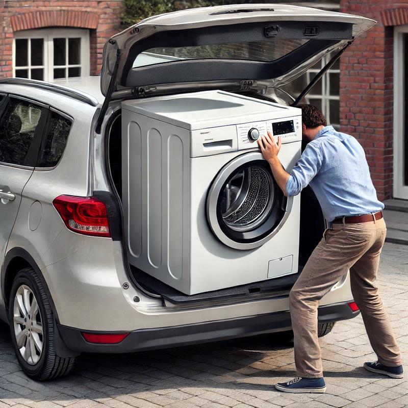 Bezpieczny transport pralki