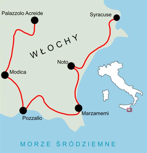 Czas lotu do Sycylii