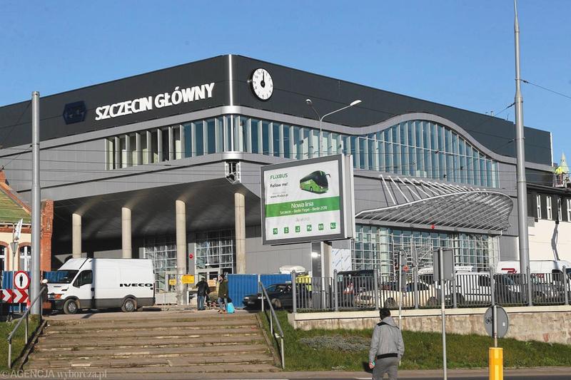 Podróż pociągiem do Szczecina