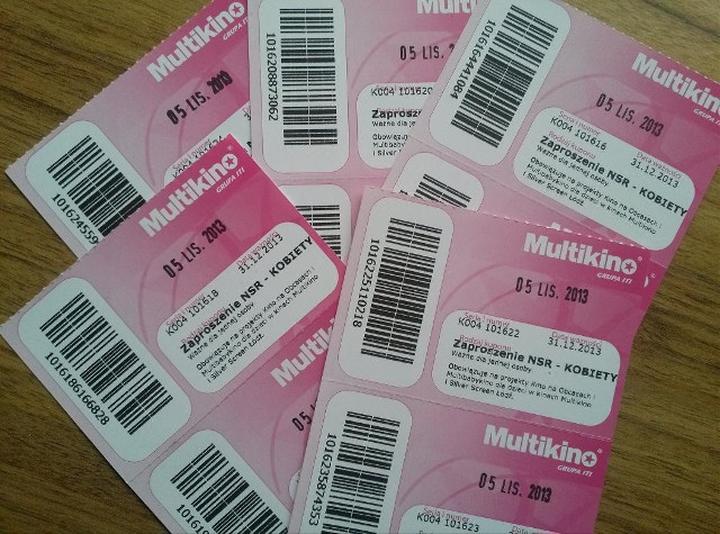 Zwracanie biletów w multikinie