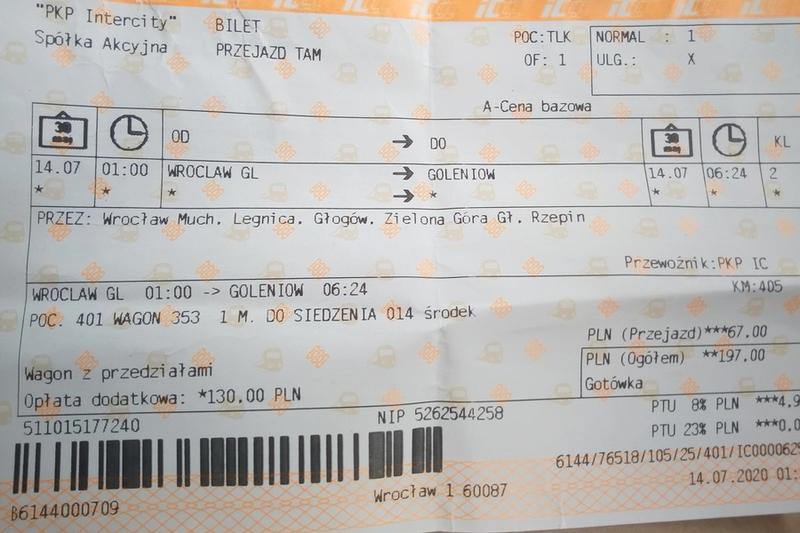 Bilet PKP