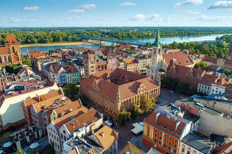 Podróż z Ciechocinka do Torunia