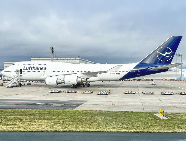 Wydruk biletów Lufthansy