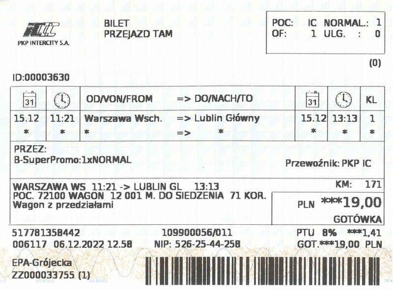 Co oznacza n na bilecie PKP? Odkrywamy tajemnice podróży pociągiem!