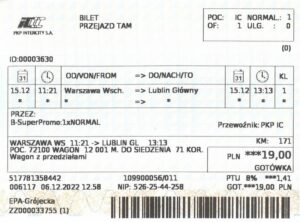 Gdzie znaleźć numer biletu PKP? Oto praktyczny przewodnik