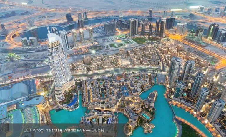 Jak długo trwa lot z Warszawy do Dubaju? Sprawdź to!