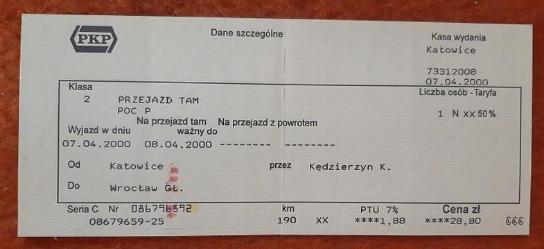 Procedura zwrotu biletów