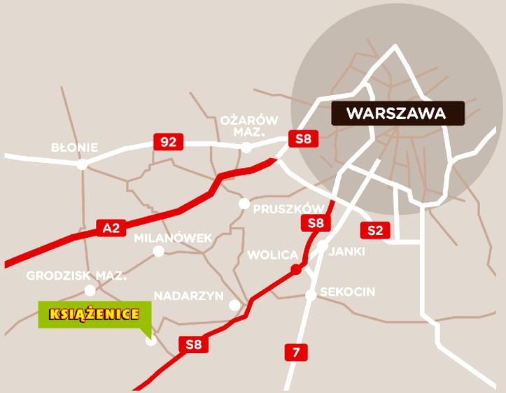 Trasy do Nadarzyna