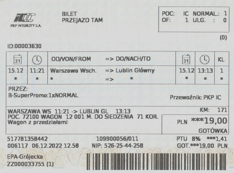 Jak oddać bilet PKP kupiony przez Internet: prosty przewodnik