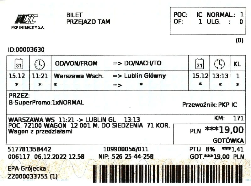 Jak zmienić datę wyjazdu na bilecie PKP: szybki poradnik krok po kroku