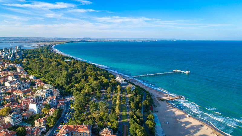 Lot z Krakowa do Burgas