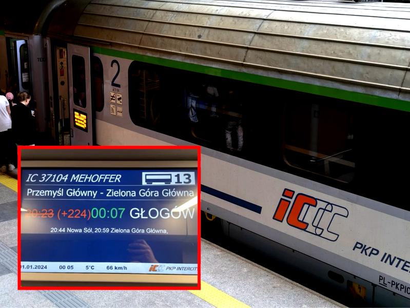 Opóźnienia pociągów PKP